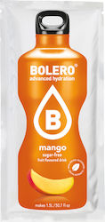 Bolero Χυμός σε Σκόνη 1.5L σε Νερό Μάνγκο Χωρίς Ζάχαρη 9gr
