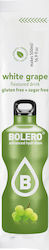 Bolero Χυμός σε Σκόνη 500ml σε Νερό Λευκό Σταφύλι Χωρίς Ζάχαρη 3gr 12τμχ