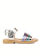Kinder Sandalen Anatomisch Silber