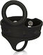 Calexotics Silicone Tri-Snap Ball Spreader Cock Ring Schwanz & Hoden Silikon Schwarz