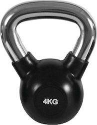 AMILA Kettlebell από Λάστιχο 4kg Μαύρο