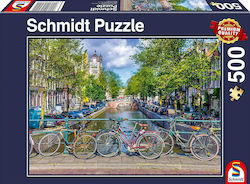 Spring Time in Amsterdam Puzzle 2D 500 Pieces