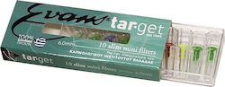 Evans Zigarettenpfeifen Target 6mm 10 Stück