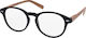 Eyelead Ε187 Reading Glasses +1.25 Black/Brown E 187