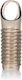 Calexotics Girth Enhancer Soft Textured with Scrotum Support Προέκταση Πέους Γκρι 3cm