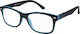 Eyelead E191 Reading Glasses +3.50 Black/Blue Ε 191 E 191