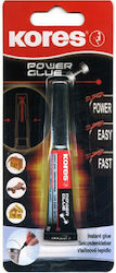 Kores Υγρή Κόλλα Στιγμής Power Glue 3gr