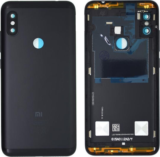Xiaomi Καπάκι Μπαταρίας Μαύρο για Redmi Note 6 Pro
