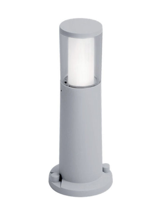 Elmark Carlo Outdoor Floor Lamp Small Post 6W IP55 for GU10 Light Bulb Base Gray
