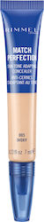 Rimmel Match Perfection Liquid Concealer 005 Ivory 7ml