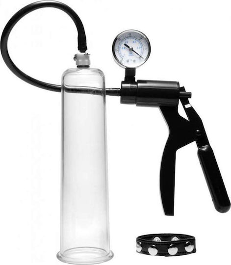 XR Premium Penis Pumping Kit Large Τρόμπα Πέους Διάφανη