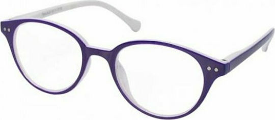 Eyelead E172 Women's Reading Glasses +1.25 Purple E 172