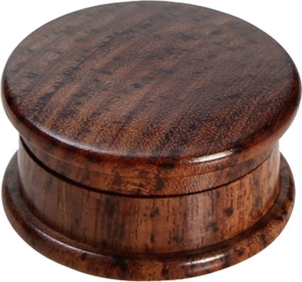 Wooden Dark Brown 2 Parts 53mm