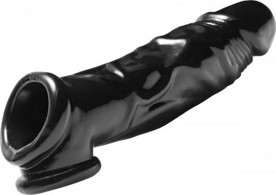 XR Fuk Tool - Penis Sheath and Ball Stretcher Προέκταση Πέους Μαύρη 21cm