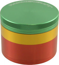 Grinder Hammercraft Rasta 38mm 4 Parts 1τμχ Grinder Hammercraft Rasta 38mm 4 Parts 1τμχ