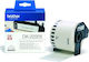 Brother Label Maker Tape 30.5m x 62mm in White Colour Compatible with Brother DK