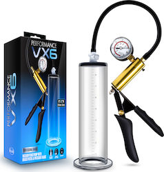 Blush Performance VX6 Pompa Vacuum Pentru Penis Cu Pistol Din Alama Si Manometru