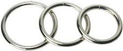 XR Master Series Trine Steel C-ring Collection Gray 3pcs