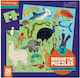 Παιδικό Puzzle Land & Sea Animals για 4+ Ετών 20pcs Mudpuppy