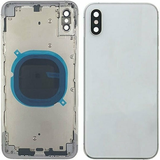 Batterieabdeckung Weiß für iPhone XS Max