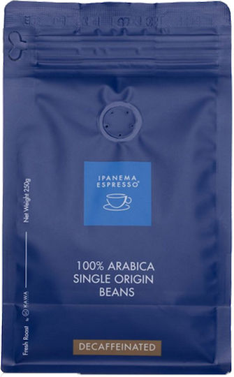 Ipanema Espresso Кафе Еспресо Безкофеинов Едносортово Арабика Бразилско Classic на Зърна 250гр