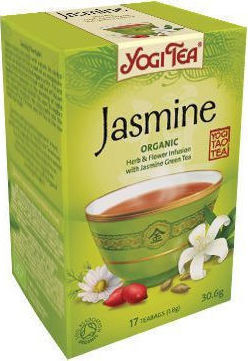 Yogi Tea Зелен Чай Органичен Jasmine 17 Bags