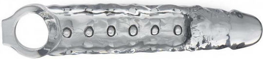 XR Size Matters Extender Penis Sleeve Προέκταση Πέους Dιάφανη 27cm