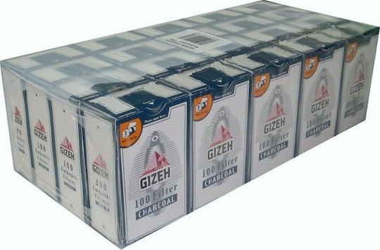 Gizeh Cărbune Activ Vată pentru țigări Carbon activat 8mm 100x10buc