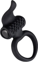 Adrien Lastic Lingus Vibrating Ring Cock Black 30649