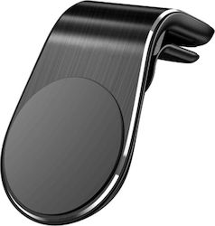 Partner Tele Universal Magnetic Air Vent Holder Βάση Κινητού Μαύρη
