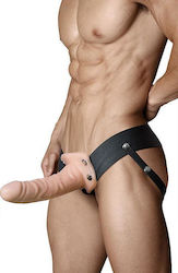 Blush Dr. Skin 6 Inch Hollow Strap On Harnașament cu Dildo 15cm în Culoare Flesh Blush Dr. Skin 6 Inch Hollow Strap On Harnașament cu Dildo 15cm în Culoare Flesh