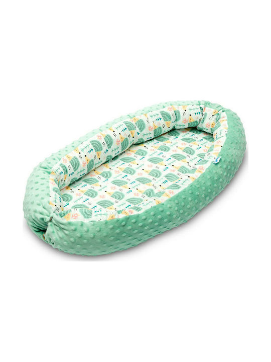 Sensillo Baby Nest Pillow Nest Velvet Mint 90x50εκ.