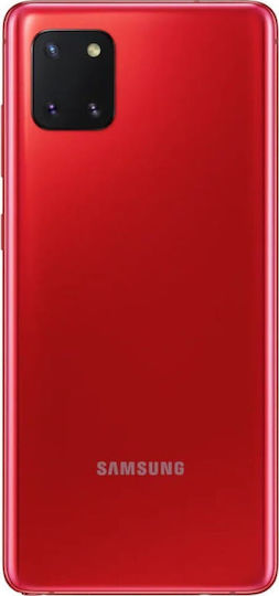 Samsung Καπάκι Μπαταρίας Aura Red για Galaxy Note 10 Lite