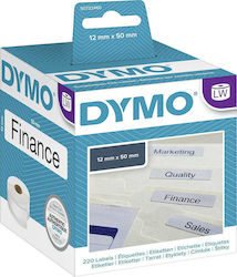 Dymo 99017 220 Selbstklebende Etikettenrollen 50x12mm 1Stück