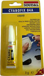 Soudal Cyanofix 84A Gel Glue Superglue 3gr