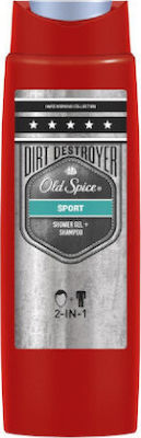 Old Spice Sport Shower Gel for Men for Body & Hair 250ml