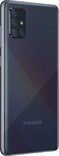 Samsung Καπάκι Μπαταρίας Crush Black για Galaxy A71