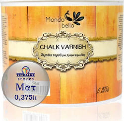 Mondobello Chalk Varnish Βερνίκι για Χρώμα Κιμωλίας Mat Clear Διάφανο 375ml