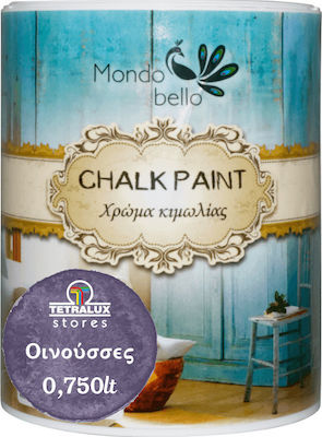 Mondobello Chalk Paint Kreidefarbe Oinous/purple 750ml 030606007