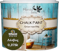 Mondobello Chalk Paint Χρώμα Κιμωλίας Λέσβος/Χακί 375ml
