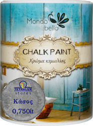 Mondobello Chalk Paint Χρώμα Κιμωλίας Κάσος/Γκρι 750ml