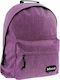 Mood Mood Sigma Purple School Bag Backpack Junior High-High School in Purple color 20lt