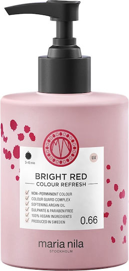 Bright Red Hair Mask for Color Protection with Argan Oil 300ml