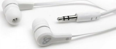 Sbox Ακουστικά Ψείρες In Ear EP-003 Λευκά