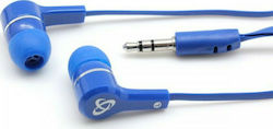 Sbox Ακουστικά Ψείρες In Ear EP-003 Μπλε