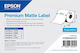 Epson Premium Matte Ταινία Ετικετογράφου 35m x 105mm σε Λευκό Χρώμα