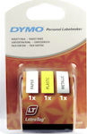 Dymo 91240 Label Maker Tape 4m x 12mm Multicolour 3pcs