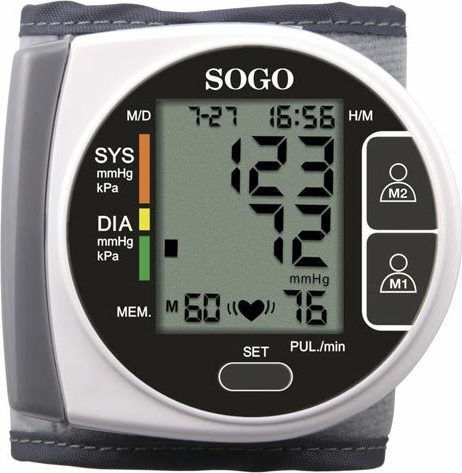 Sogo Дигитален Монитор за кръвно налягане TEN-SS-14020W