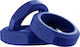 Tom of Finland 3 Piece Silicone Cock Ring Set Blue