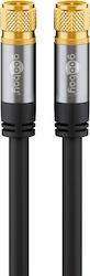 Goobay Καλώδιο Δορυφορικής F-Connector male - F-Connector male (706) Goobay Καλώδιο Δορυφορικής F-Connector male - F-Connector male (706)